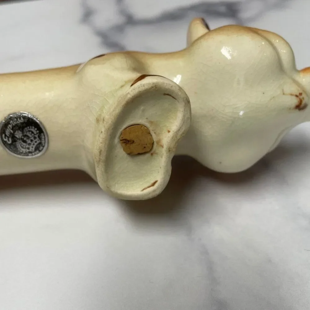 Vintage One Piece 'Long Pig' Salt & Pepper Shaker. Unique Collectible!